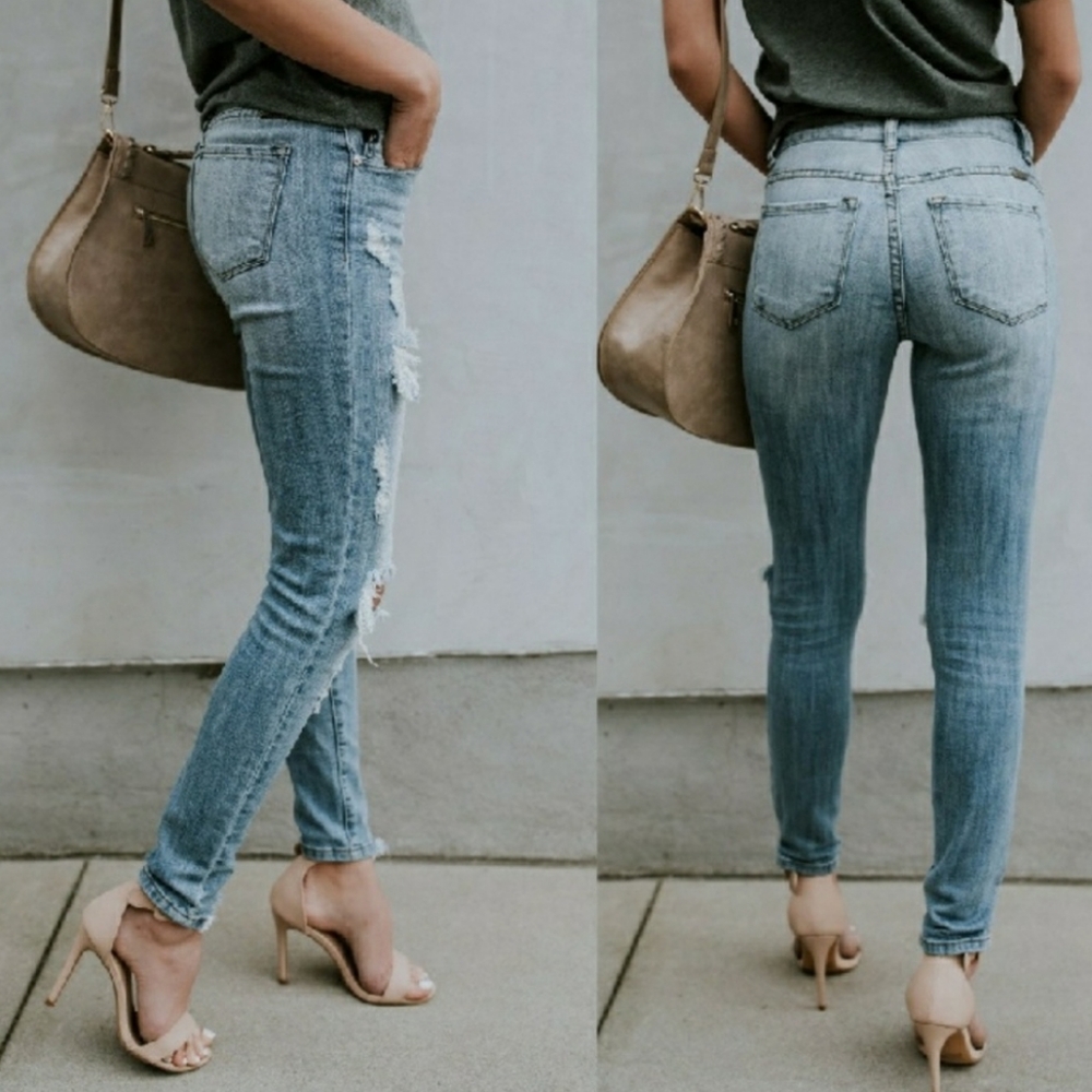 KANCAN Distressed Jeans - Picture 5 of 7